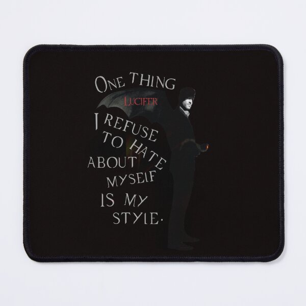 Item preview, Lucifer's Confidence Quote Fan Art designed and sold by SeriesFilQuotes.