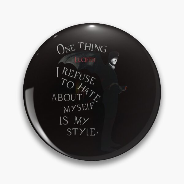 Item preview, Lucifer's Confidence Quote Fan Art designed and sold by SeriesFilQuotes.