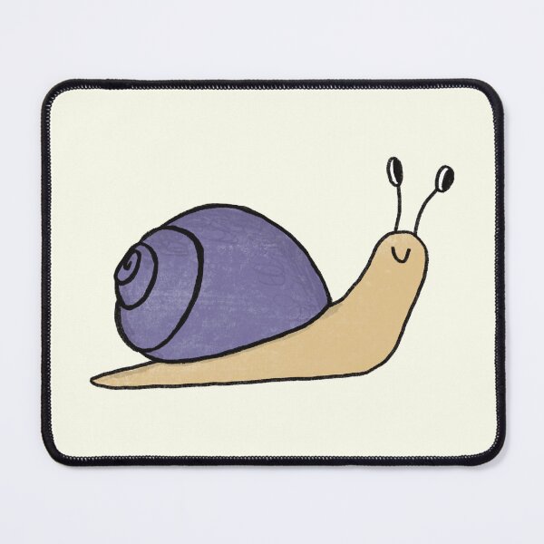 Item preview, Cute Purple Shell Snail designed and sold by GillianMeilin.