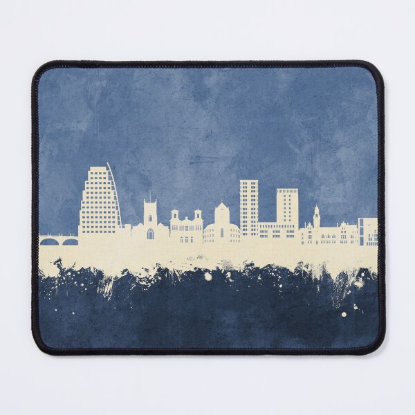 Item preview, Kingston upon Thames England Skyline designed and sold by ArtPrints.