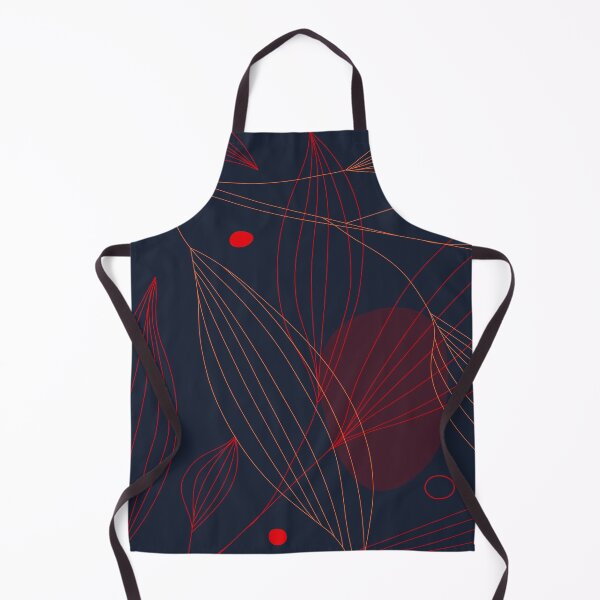 Item preview, Botanical abstract dark background with contour leaves designed and sold by Eridanka.