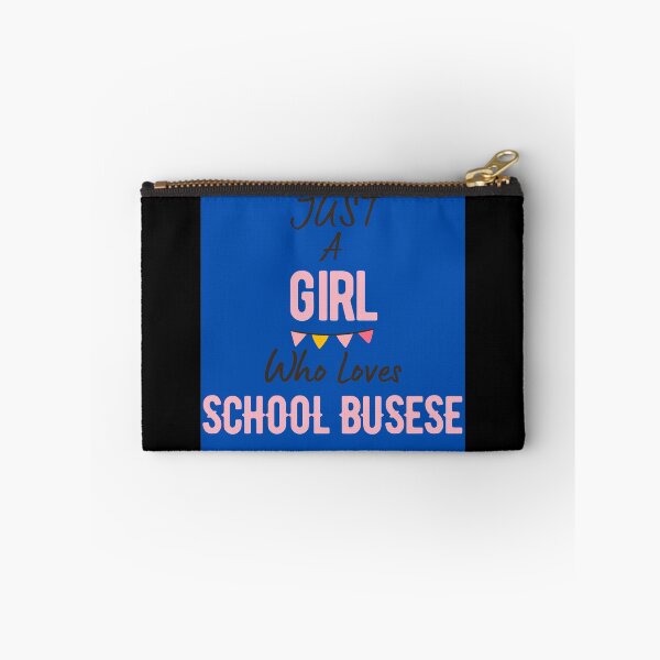 Item preview,  JUST A Girl WHO LOVES SCHOOL BUSES designed and sold by Innovational.