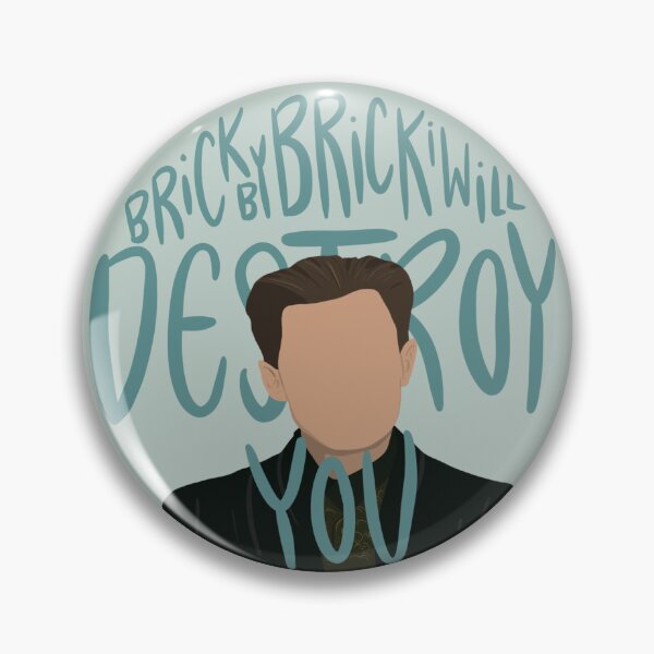 Item preview, Kaz Brekker: brick by brick i will destroy you (Six of Crows) designed and sold by thewarofart.
