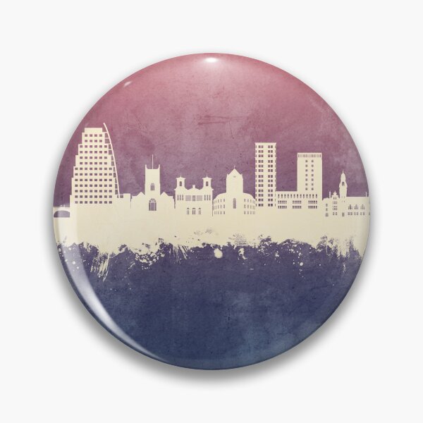 Item preview, Kingston upon Thames England Skyline designed and sold by ArtPrints.