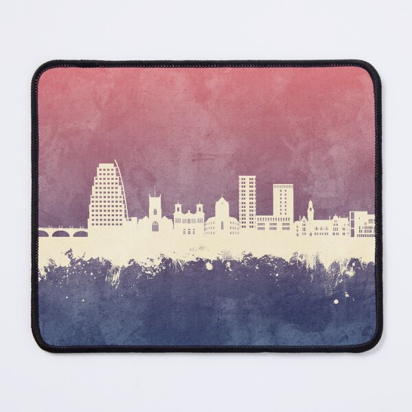 Item preview, Kingston upon Thames England Skyline designed and sold by ArtPrints.
