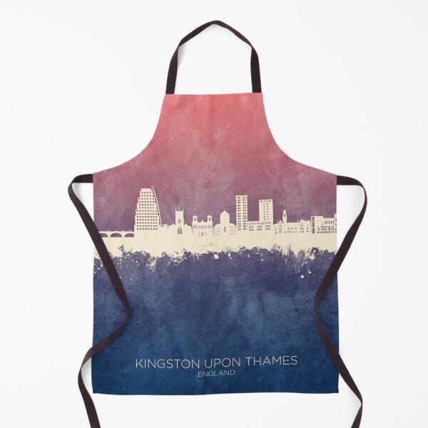 Item preview, Kingston upon Thames England Skyline designed and sold by ArtPrints.