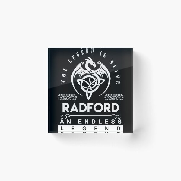 Item preview, Radford Name T Shirt - Radford The Legend Is Alive - An Endless Legend Gift Item Tee designed and sold by artiagasonya.