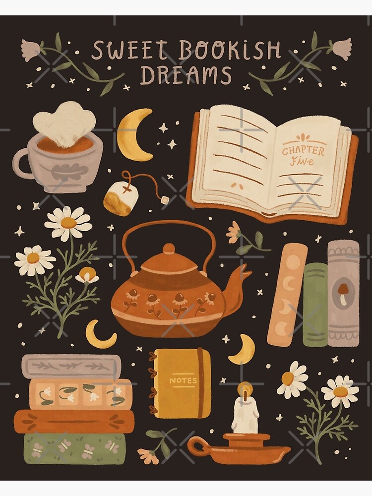 Sweet Bookish Dreams" Photographic Print by ohjessmarie | Redbubble