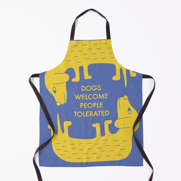 Item preview, Dogs Welcome People Tolerated designed and sold by Annaillustrator.