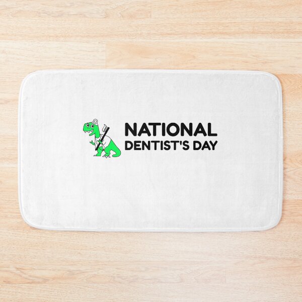 Item preview, T-Rex Dinosaur National Dentist's Day  designed and sold by mrkedi123.