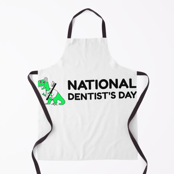 Item preview, T-Rex Dinosaur National Dentist's Day designed and sold by mrkedi123.