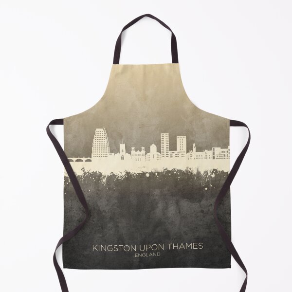 Item preview, Kingston upon Thames England Skyline designed and sold by ArtPrints.