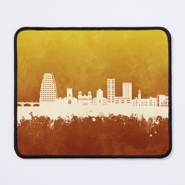 Item preview, Kingston upon Thames England Skyline designed and sold by ArtPrints.