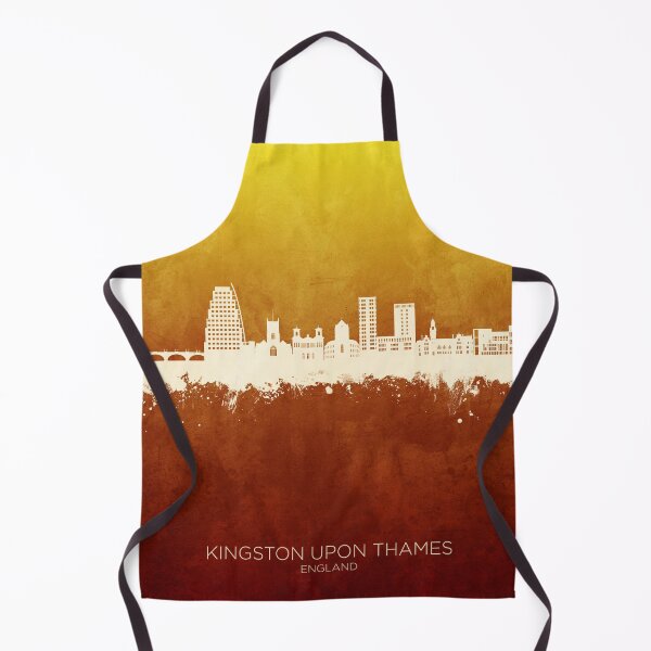Item preview, Kingston upon Thames England Skyline designed and sold by ArtPrints.
