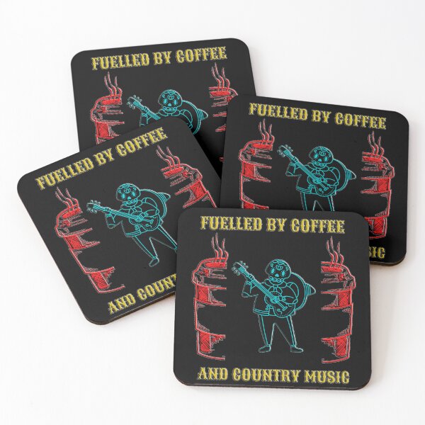 Item preview, Fuelled By Coffee And Country Music designed and sold by EveryThingTeam.