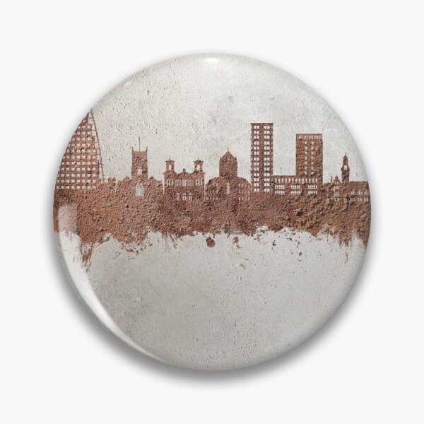Item preview, Kingston upon Thames England Skyline designed and sold by ArtPrints.