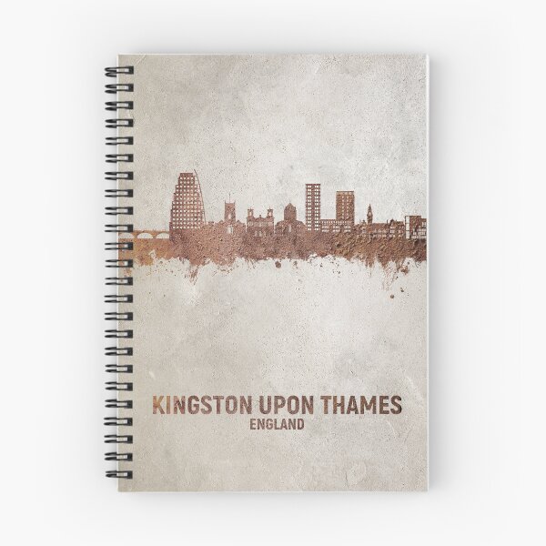 Item preview, Kingston upon Thames England Skyline designed and sold by ArtPrints.