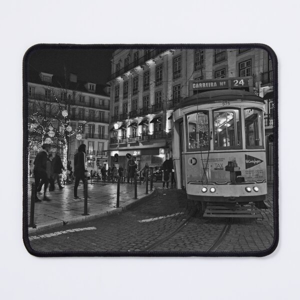 Item preview, Electrico at night in Lisbon designed and sold by AngeloDeVal.