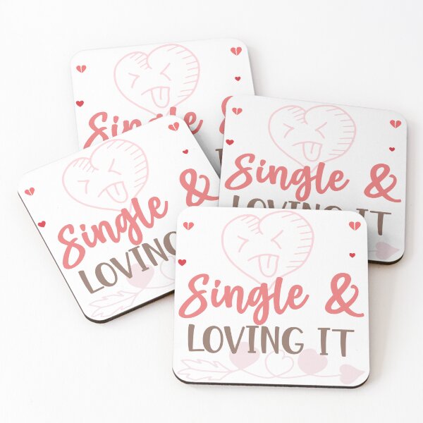 Item preview, Single & Loving it Anti-Valentines Day design designed and sold by ForscarlettPub.