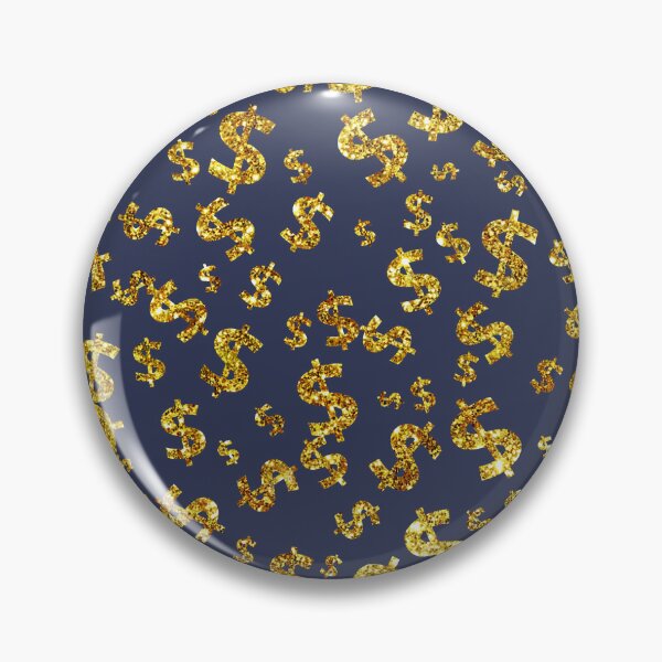 Item preview, 65 MCMLXV Gold Bling Dollar Signs Pattern designed and sold by 65 MCMLXV.
