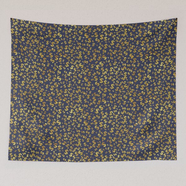 Item preview, 65 MCMLXV Gold Bling Dollar Signs Pattern designed and sold by 65 MCMLXV.