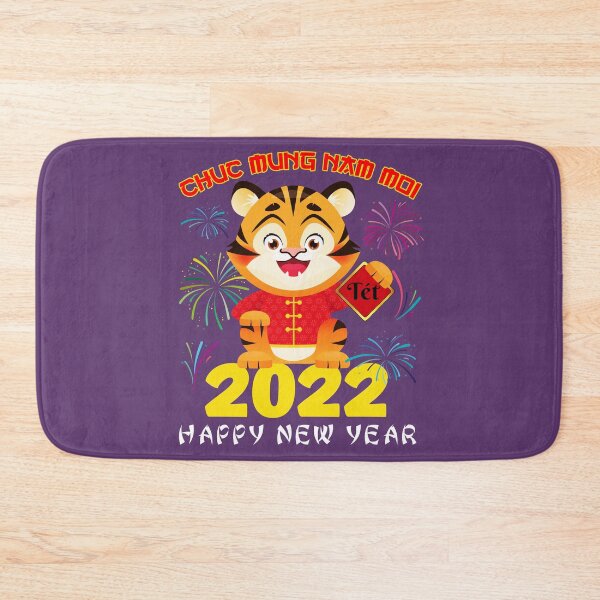 Item preview, Chuc Mung Nam Moi 2022 children Vietnamese New Year Tiger designed and sold by NUMAcreations.