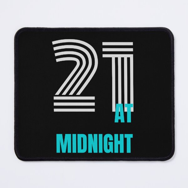 Item preview, TURN 21 AT MIDNIGHT- Large Print designed and sold by LTM-tee.