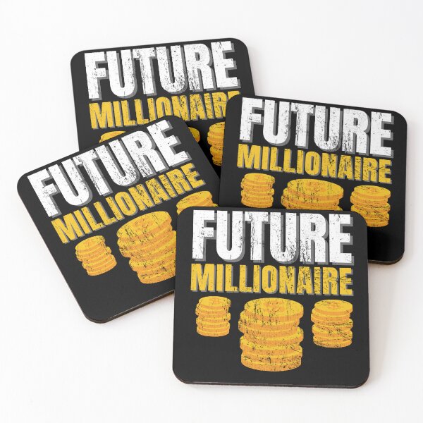 Item preview, Future Millionaire Gold distressed designed and sold by KingsManKind.