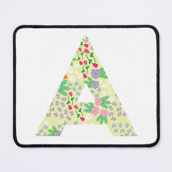 Item preview, A letter yellow floral designed and sold by ekb33-.