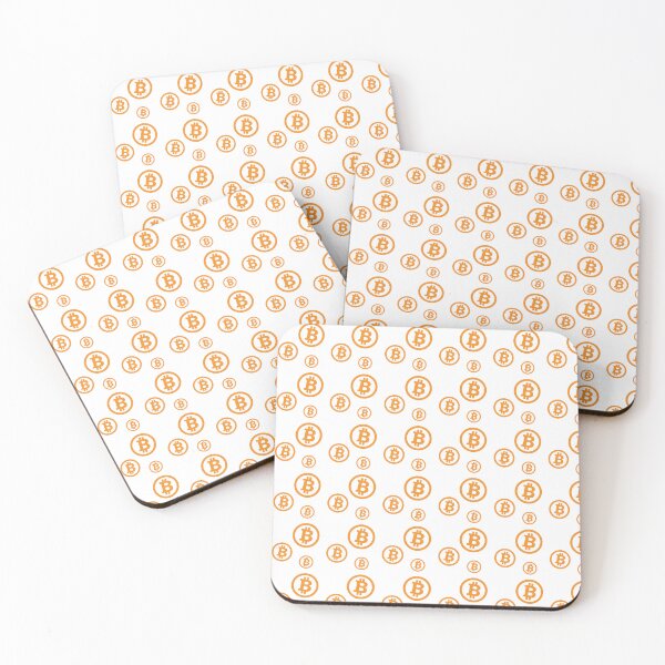 Item preview, Bitcoin logo pattern designed and sold by PICbyFemke.