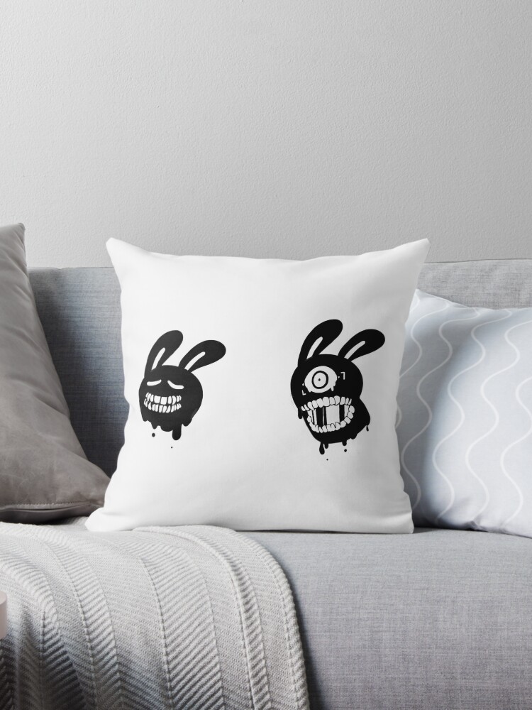 Glitchtrap Plush Throw Pillow for Sale by chronodia