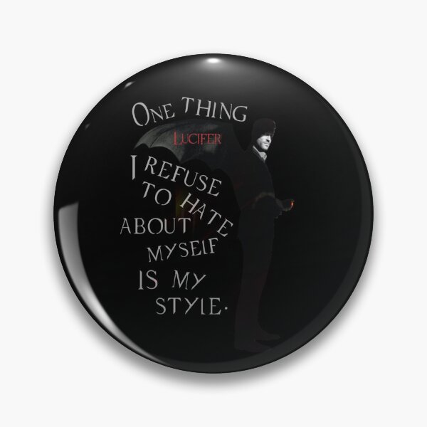 Item preview, Lucifer's Confidence Quote Fan Art designed and sold by SeriesFilQuotes.