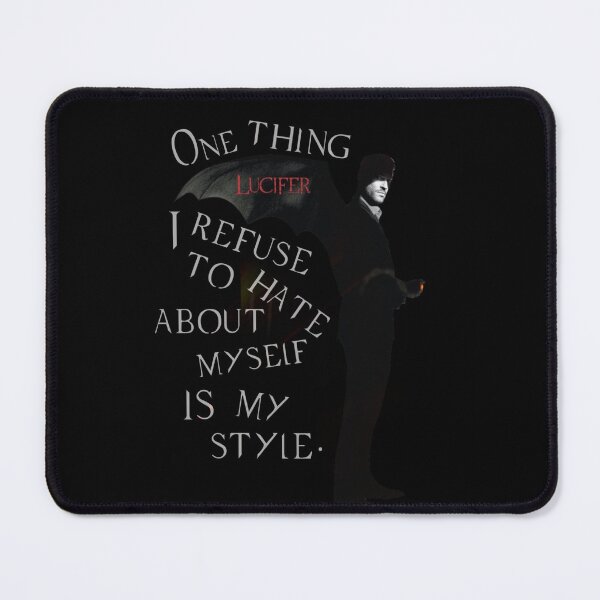 Item preview, Lucifer's Confidence Quote Fan Art designed and sold by SeriesFilQuotes.