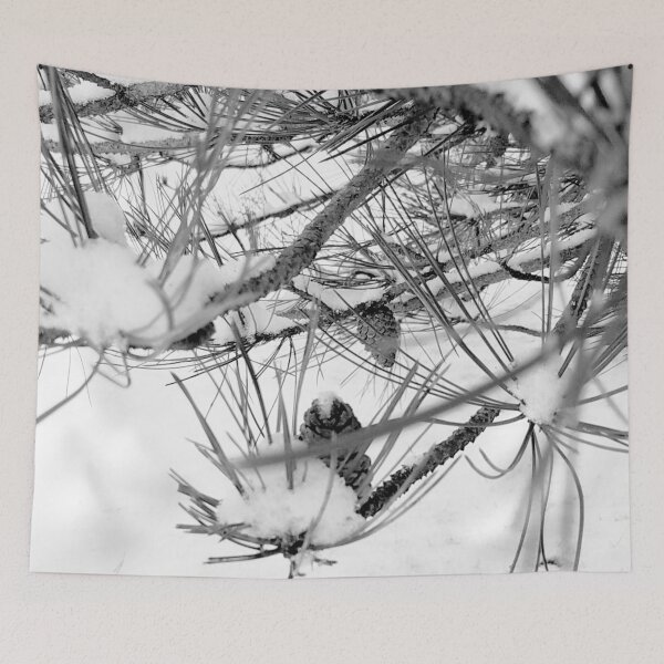 Item preview, SnowCone Pine Branches designed and sold by Rebecca Jane.
