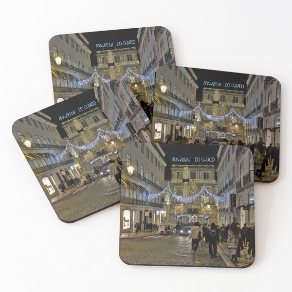 Item preview, Armazens do Chiado at night in Lisbon designed and sold by AngeloDeVal.