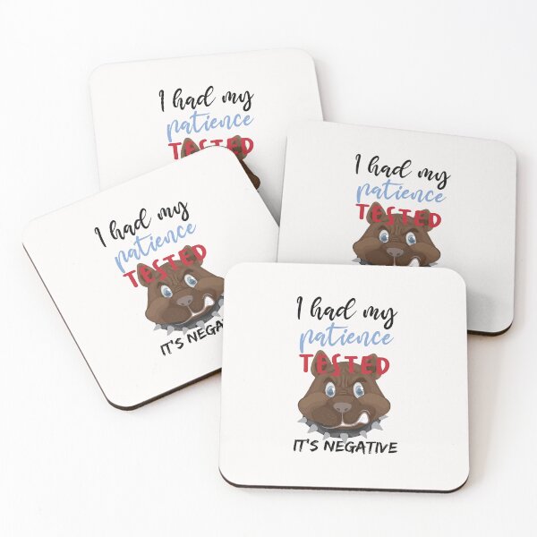 Item preview, funny I had my Patience Tested it'sNegative, Sarcastic Patience Tested Quote designed and sold by HananDesign13.
