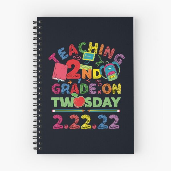 Item preview, Memorable Day of the Year TEACHING 2ND GRADE ON TWOSDAY 2.22.22 Colorful Funny 2nd Grade Teacher, Home School, 2 22 222, Tuesday Twosday Commemorative, 22222 Souvenir designed and sold by zenturtlemerch.