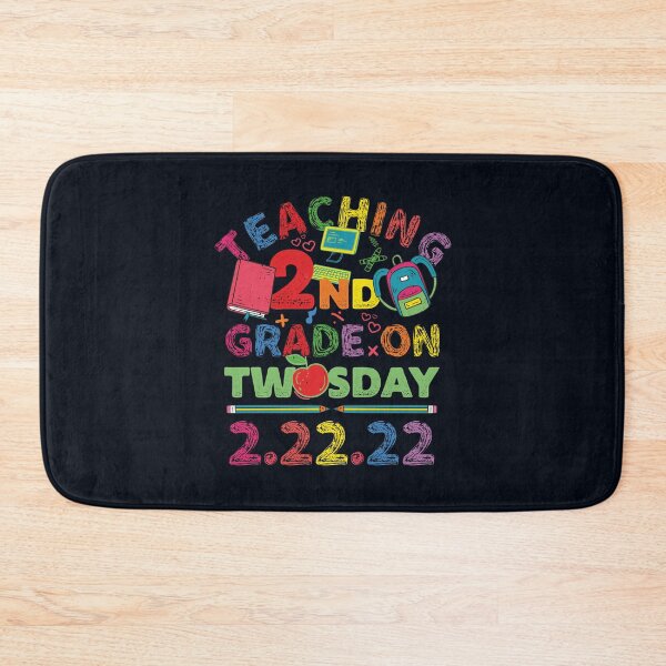 Item preview, Memorable Day of the Year TEACHING 2ND GRADE ON TWOSDAY 2.22.22 Colorful Funny 2nd Grade Teacher, Home School, 2 22 222, Tuesday Twosday Commemorative, 22222 Souvenir designed and sold by zenturtlemerch.