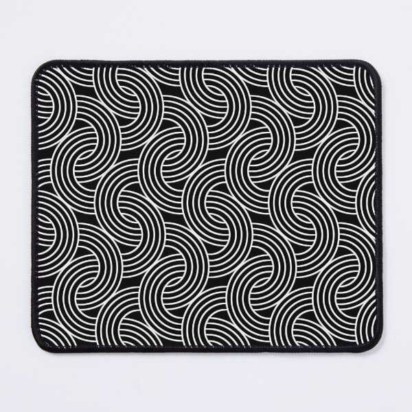 Item preview, White Interlaced Rounded Arc Patterned Design Element designed and sold by m313andrade.