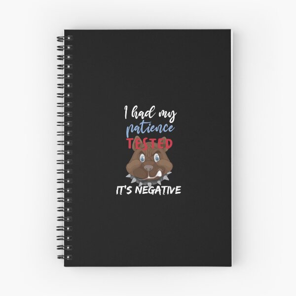 Item preview, funny quote impatience, I had my patience tested it's negative Humor designed and sold by HananDesign13.