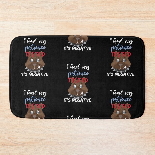 Item preview, funny quote impatience, I had my patience tested it's negative Humor designed and sold by HananDesign13.