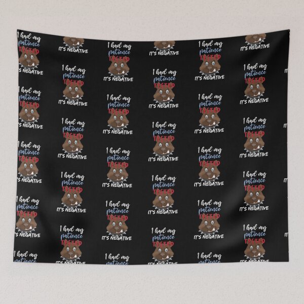 Item preview, funny quote impatience, I had my patience tested it's negative Humor designed and sold by HananDesign13.