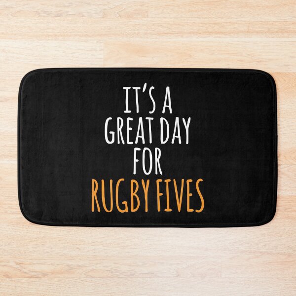 Item preview, It's a Great Day for Rugby Fives designed and sold by kindxinn.