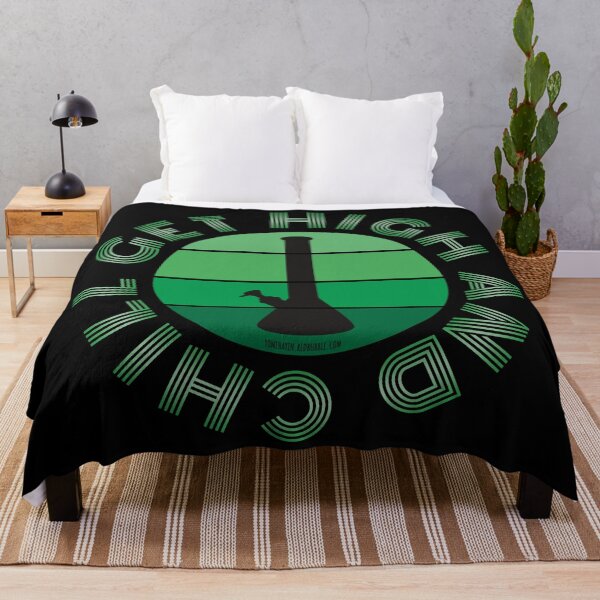 Artikelvorschau, Retro Vintage Sunset Green Bong-Werde high und chill entworfen und verkauft von YomeHayin.