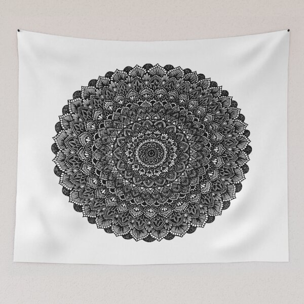 Item preview, Black & White Mandala #8 designed and sold by Carina Kay.