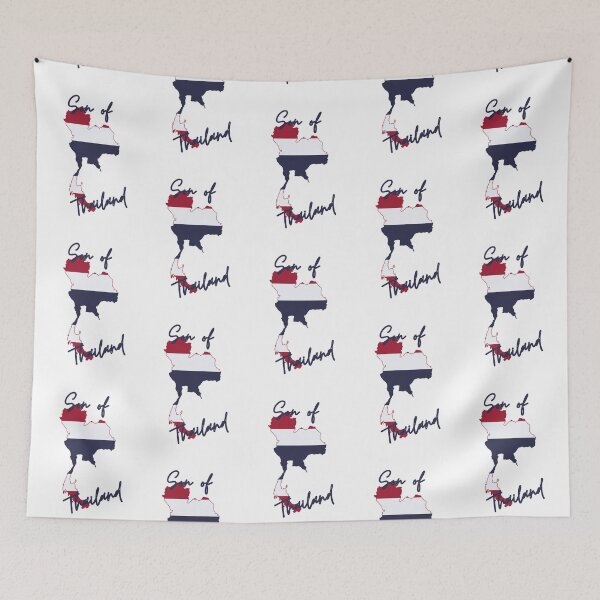 Item preview, Son of Thailand Map Flag designed and sold by NovawayDirect.