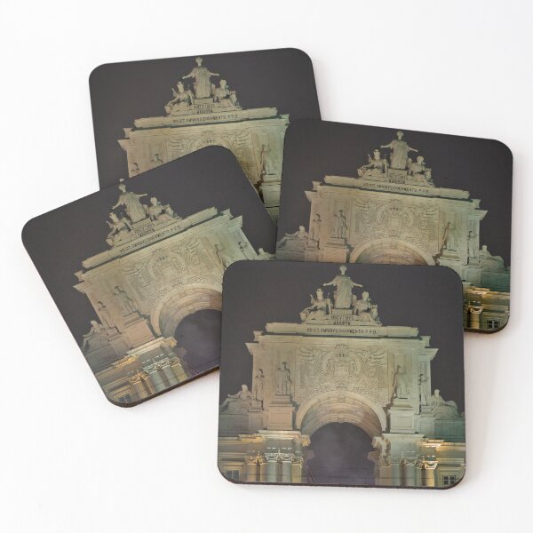 Item preview, The Rua Augusta Arch at Night in Lisbon designed and sold by AngeloDeVal.