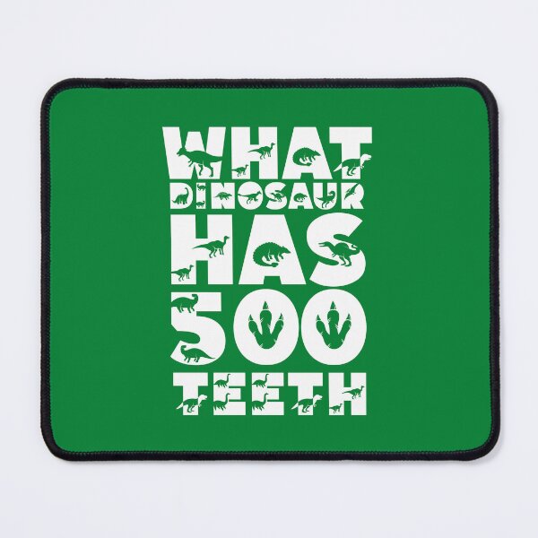 Item preview, What Dinosaur Has 500 Teeth designed and sold by SportDIXIT.