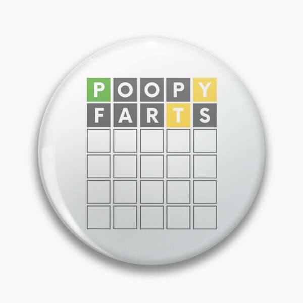 Item preview, FUNNY WORD GAME POOPY FARTS designed and sold by appareltolove.