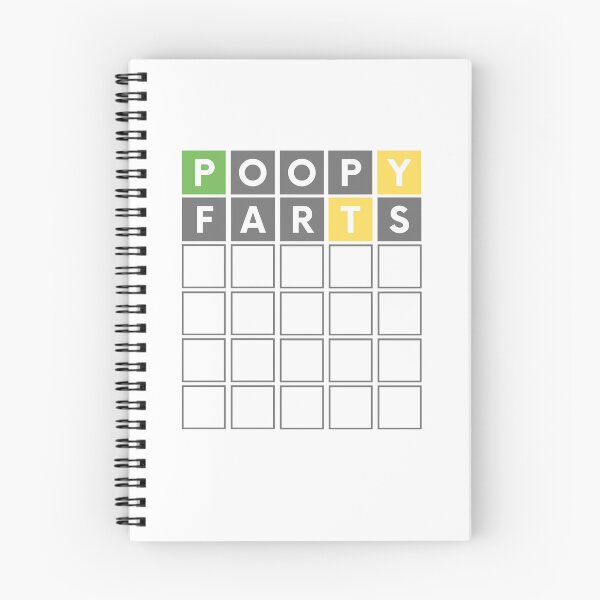 Item preview, FUNNY WORD GAME POOPY FARTS designed and sold by appareltolove.